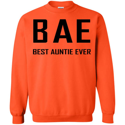 Best Aunt Ever Family Shirt Orange