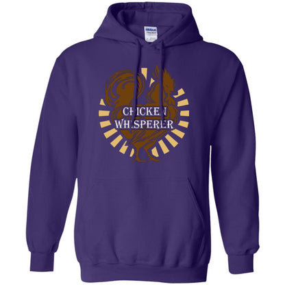 Farmer T-shirt Chicken Whisperer Purple