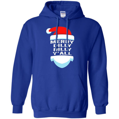 Christmas T-shirt Dilly Dilly Yall Santa Hat Christmas T-shirt Royal