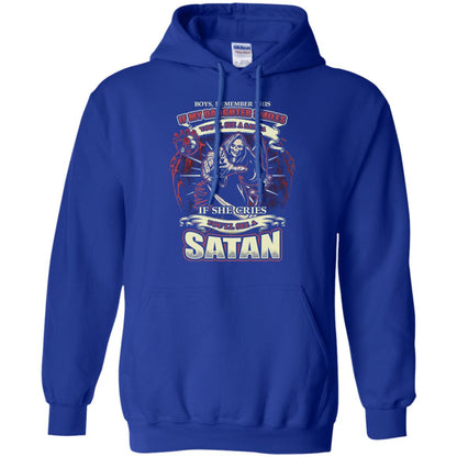Boys Remember This If My Daughter Smiles You Will See A Santa If She Cries You Will See A Satan Royal