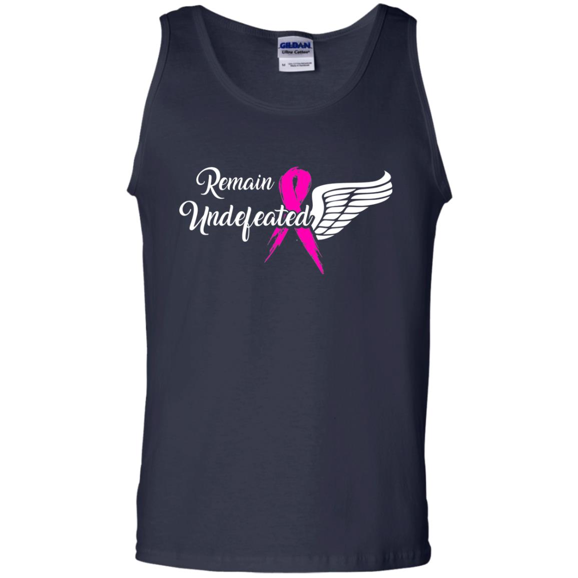 Breast Cancer T-shirt Remain Undefeated Navy