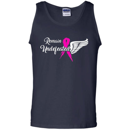 Breast Cancer T-shirt Remain Undefeated Navy