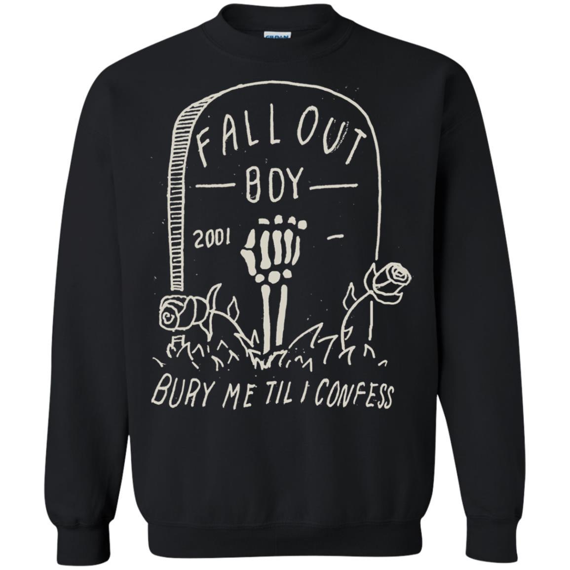 Fall Out Boy Bury Me Till I Confess T-shirt Black