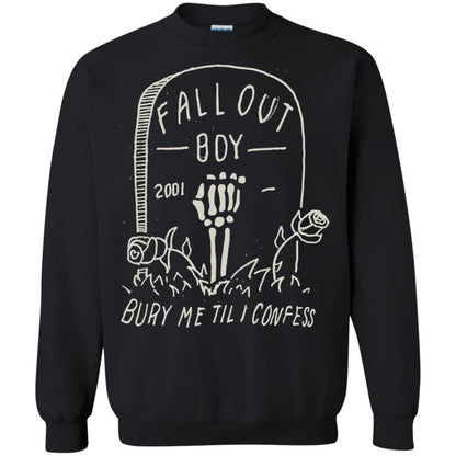 Fall Out Boy Bury Me Till I Confess T-shirt Black