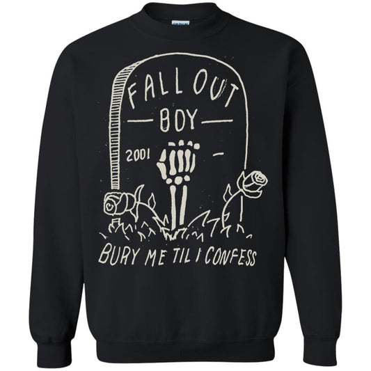 Fall Out Boy Bury Me Till I Confess T-shirt Black