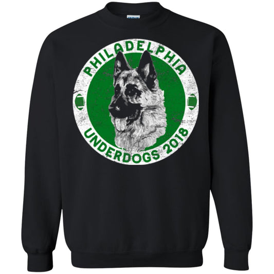 Dog Lover T-shirt Philadelphia Underdogs 2018 Distressed Black