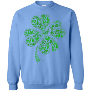 4 Leaf Clover Kiss Me Fun St. Patrick_s Day T-shirt