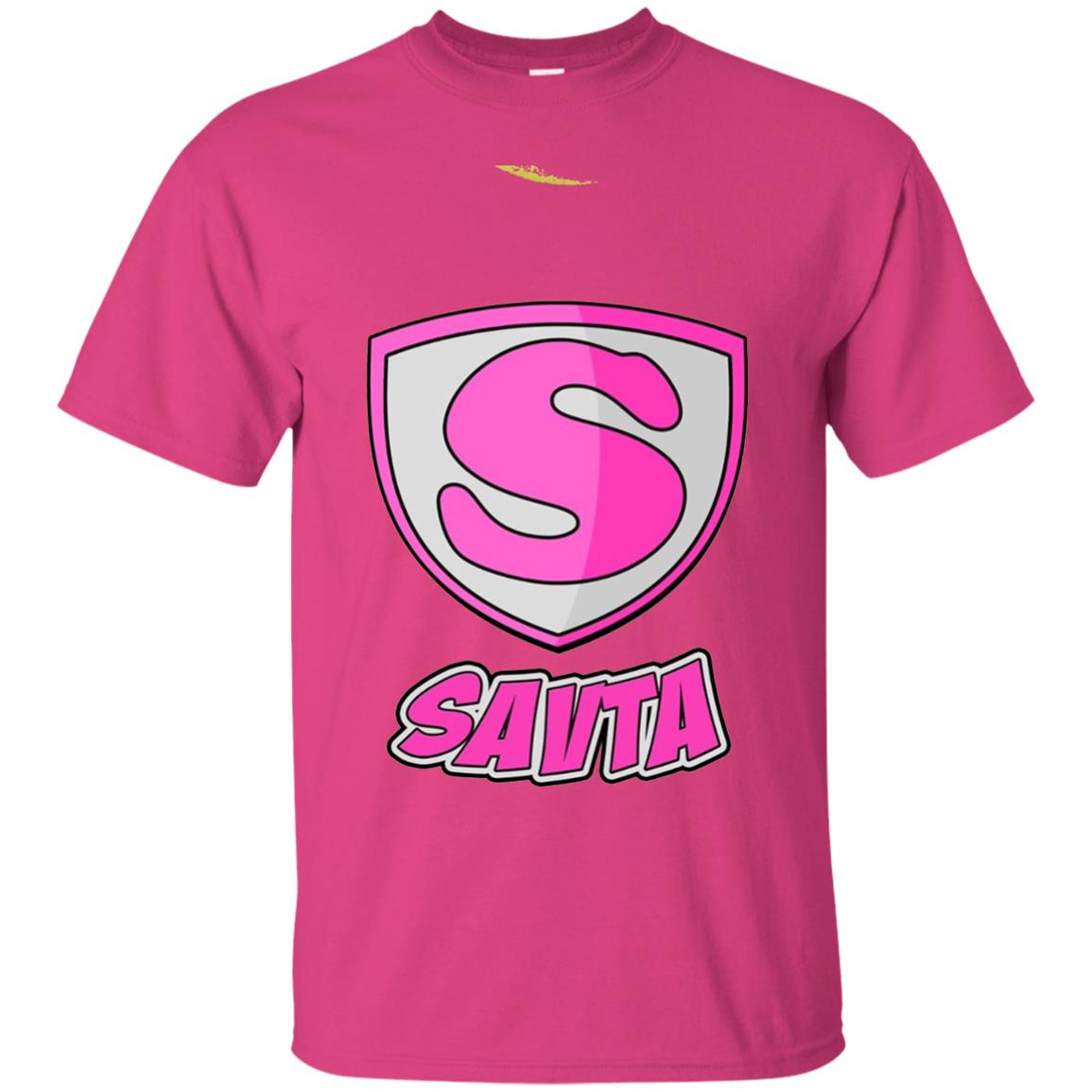 Savta Superhero Mother_s Day Super T-shirt Heliconia