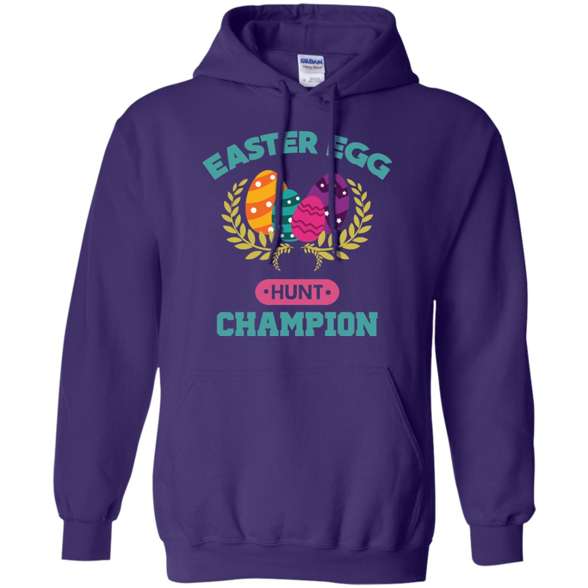 Easter Egg Hunt Champion Easter Day T-shirt Purple