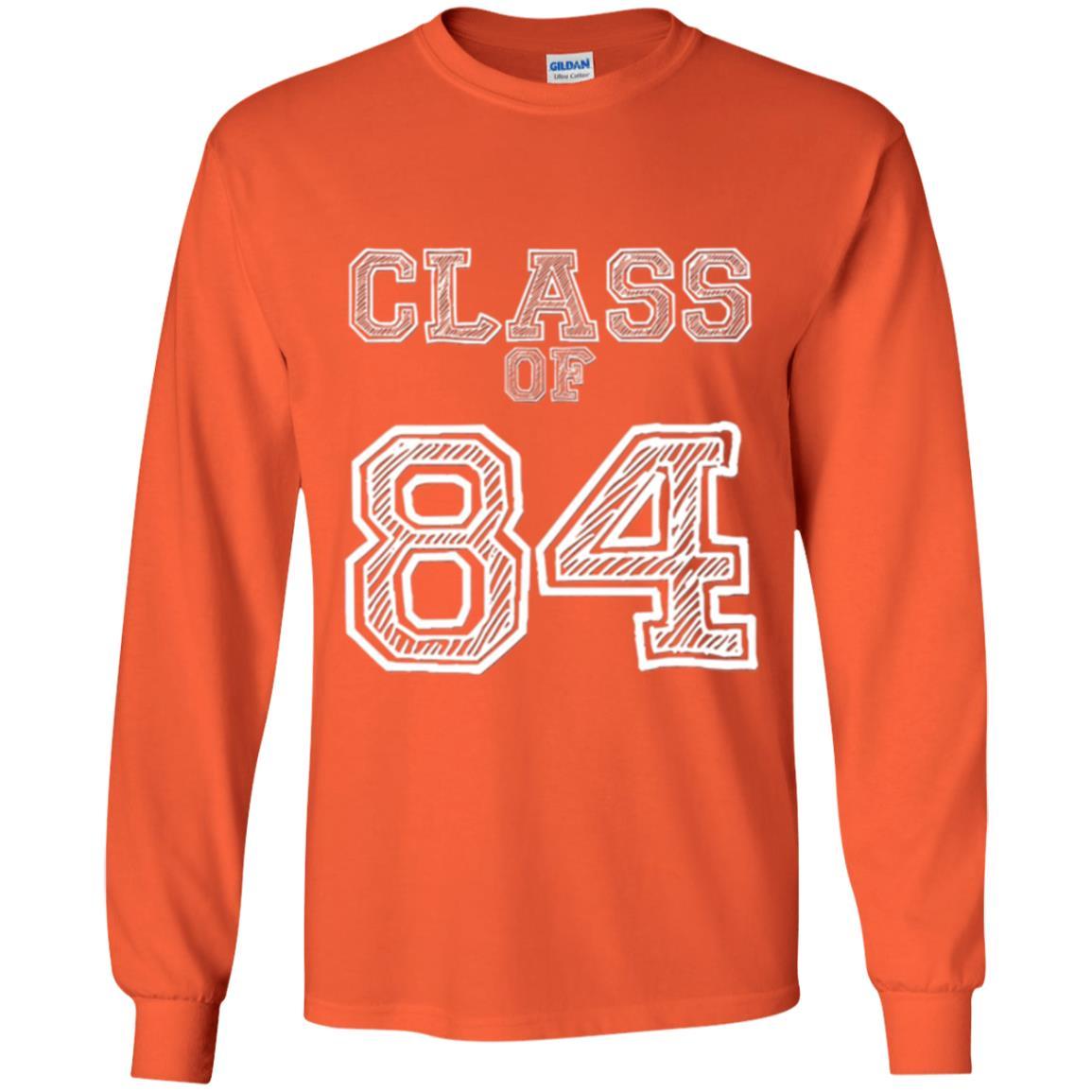 Class Of 1984 Reunion T-shirt Orange