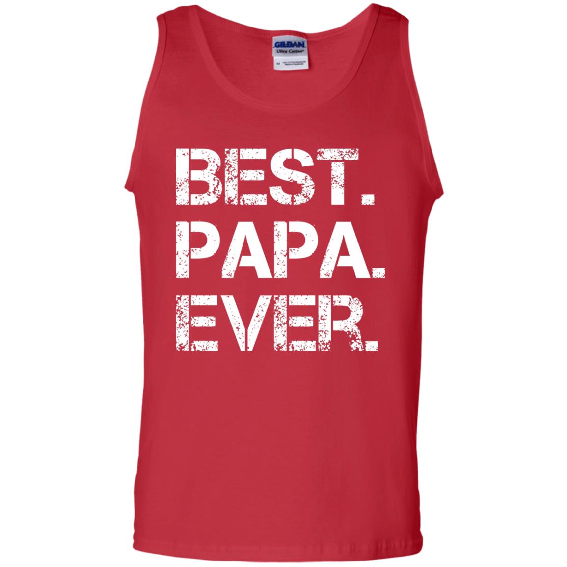 Best. Papa. Ever. Cute Father_s Day Gift T-shirt Red