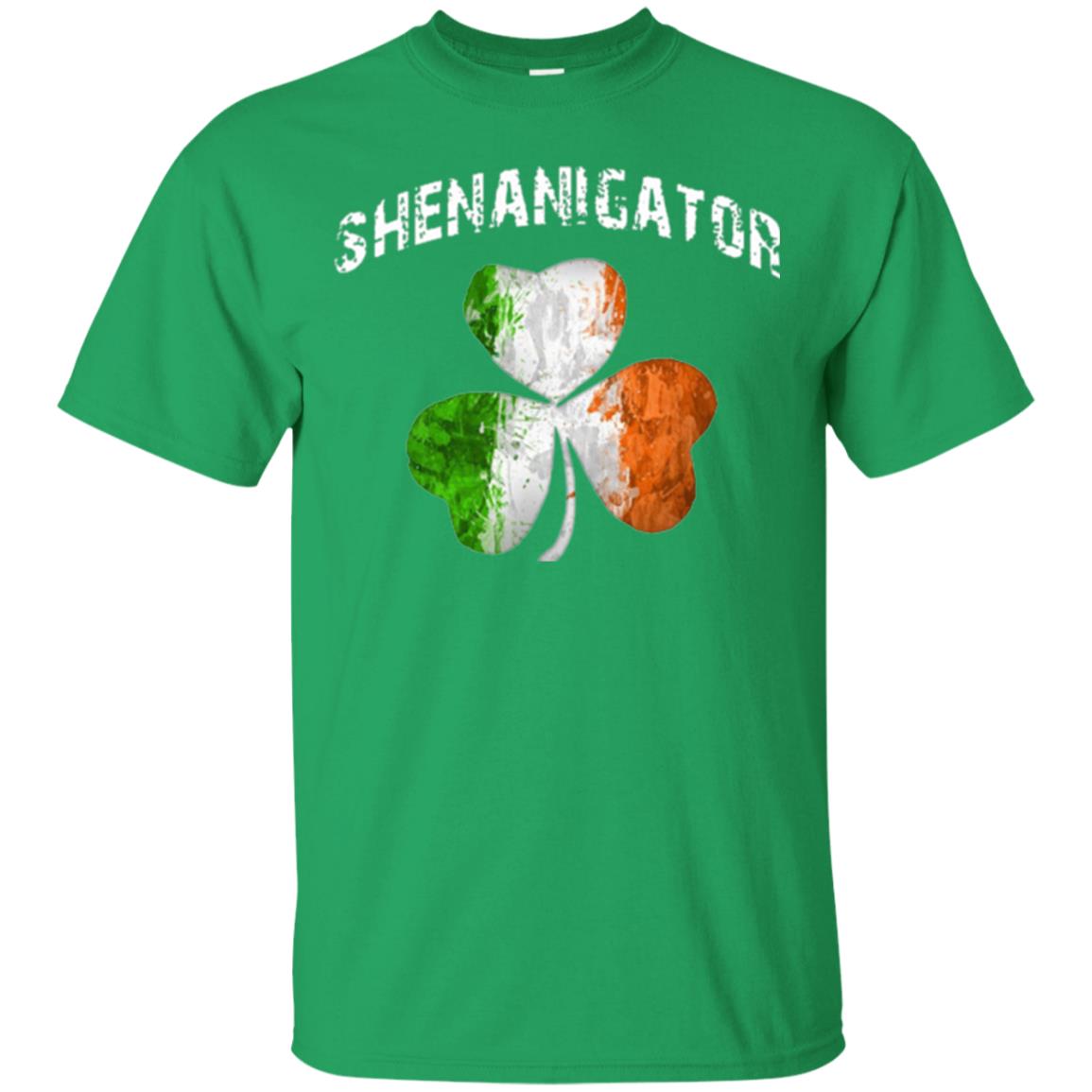 Shenanigator T-shirt St Patrick_s Day Shamrock Irish Green