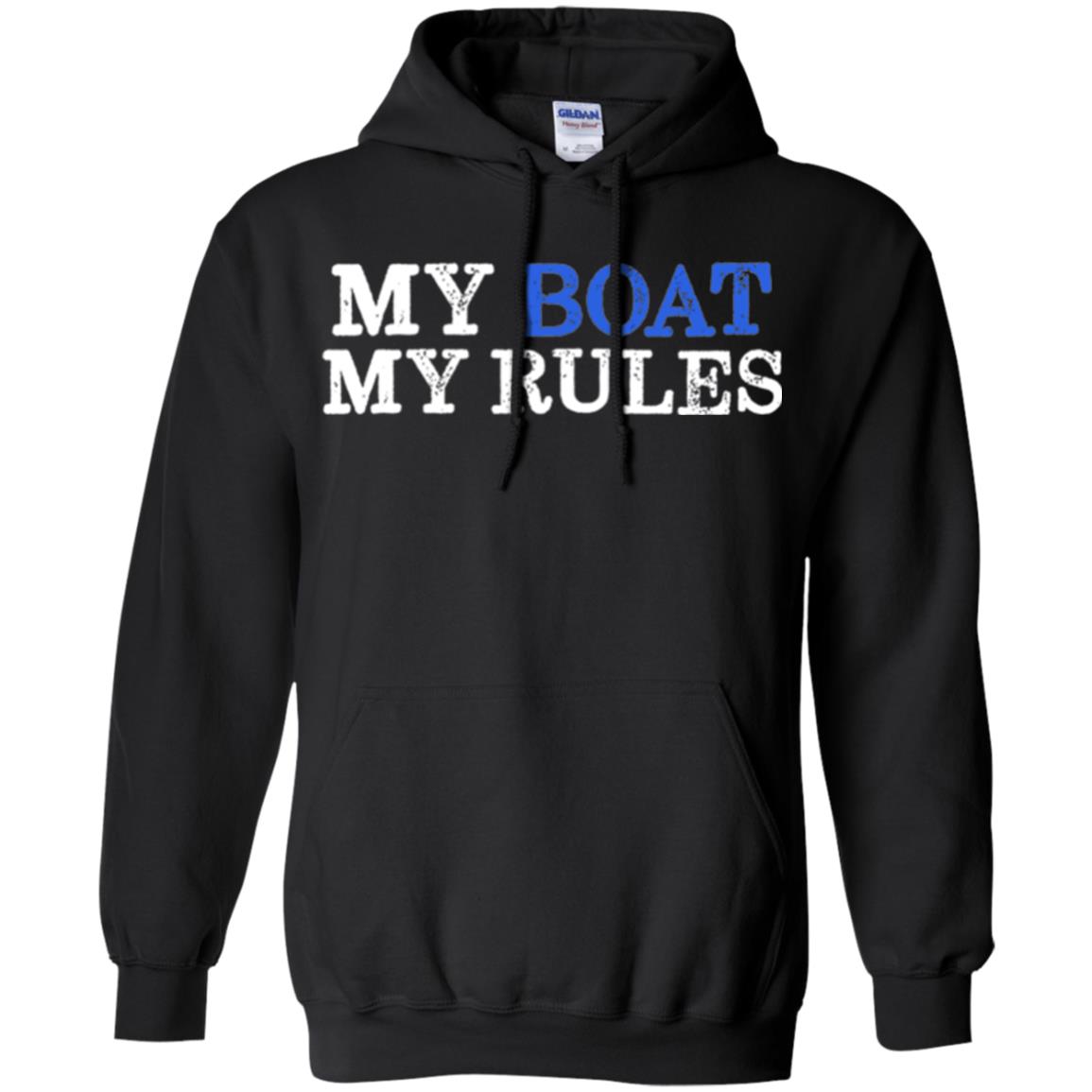 My Boat My Rules T-shirt Black