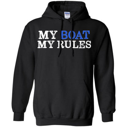My Boat My Rules T-shirt Black