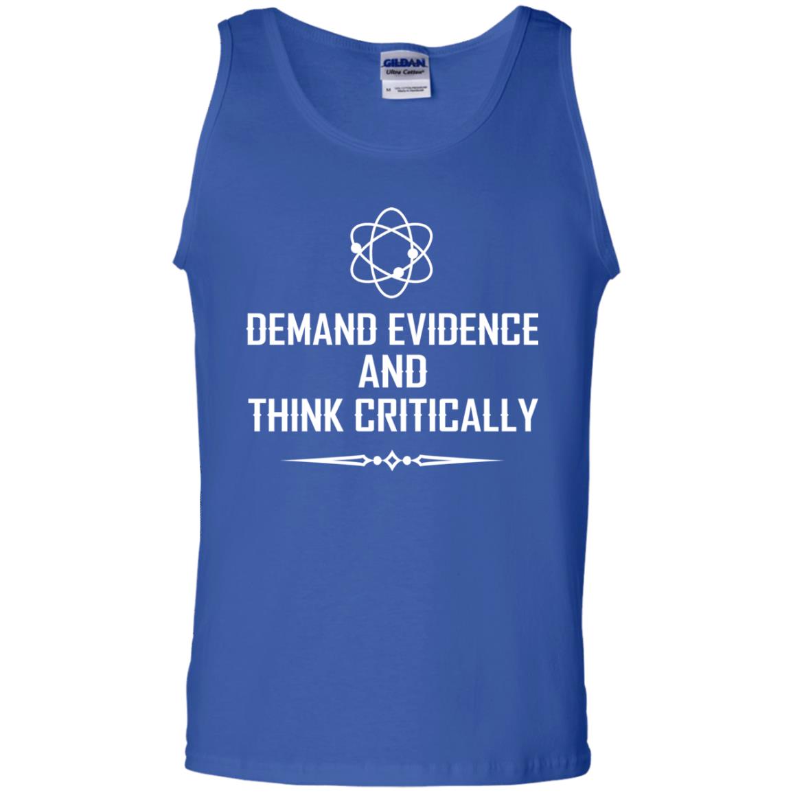 Demand Evidence And Think Critically Shirts Royal