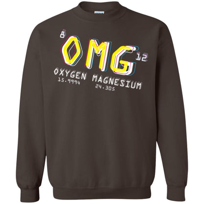 Funny Science Class T-shirt Omg Oxygen Magnesium Dark Chocolate