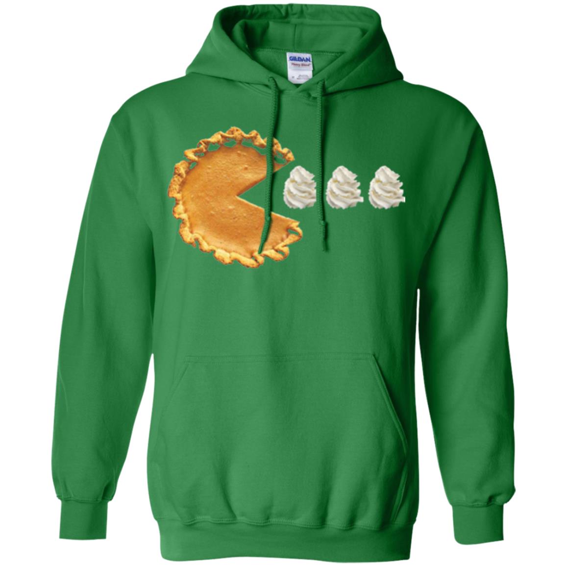 Pumpkin Pie Thanksgiving T-shirt Irish Green