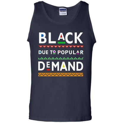 Black Due To Popular Demand Tshirt Navy