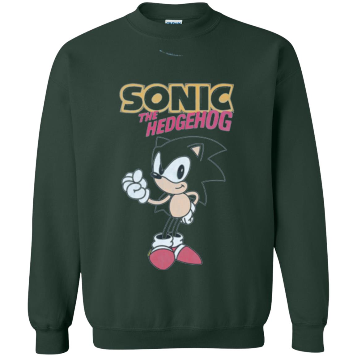 Movie T-shirt Sonic The Hedgehog Forest Green