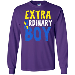 World Down Syndrome Day Shirt Extra Ordinary Boy