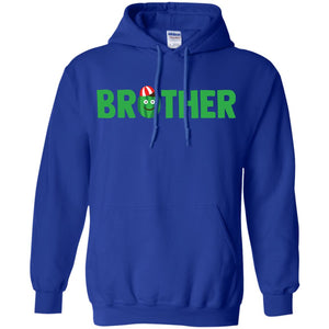 Brother Watermelon Funny Summer Melon Fruit Shirt For BrotherG185 Gildan Pullover Hoodie 8 oz.