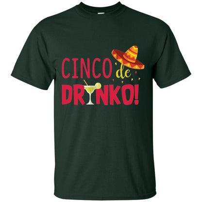 Cinco De Drinko Cinco Mayo 2018 Drinking T-shirt Forest