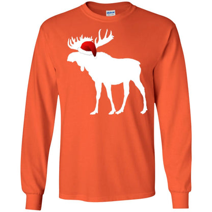 Christmas T-shirt Reindeer Orange