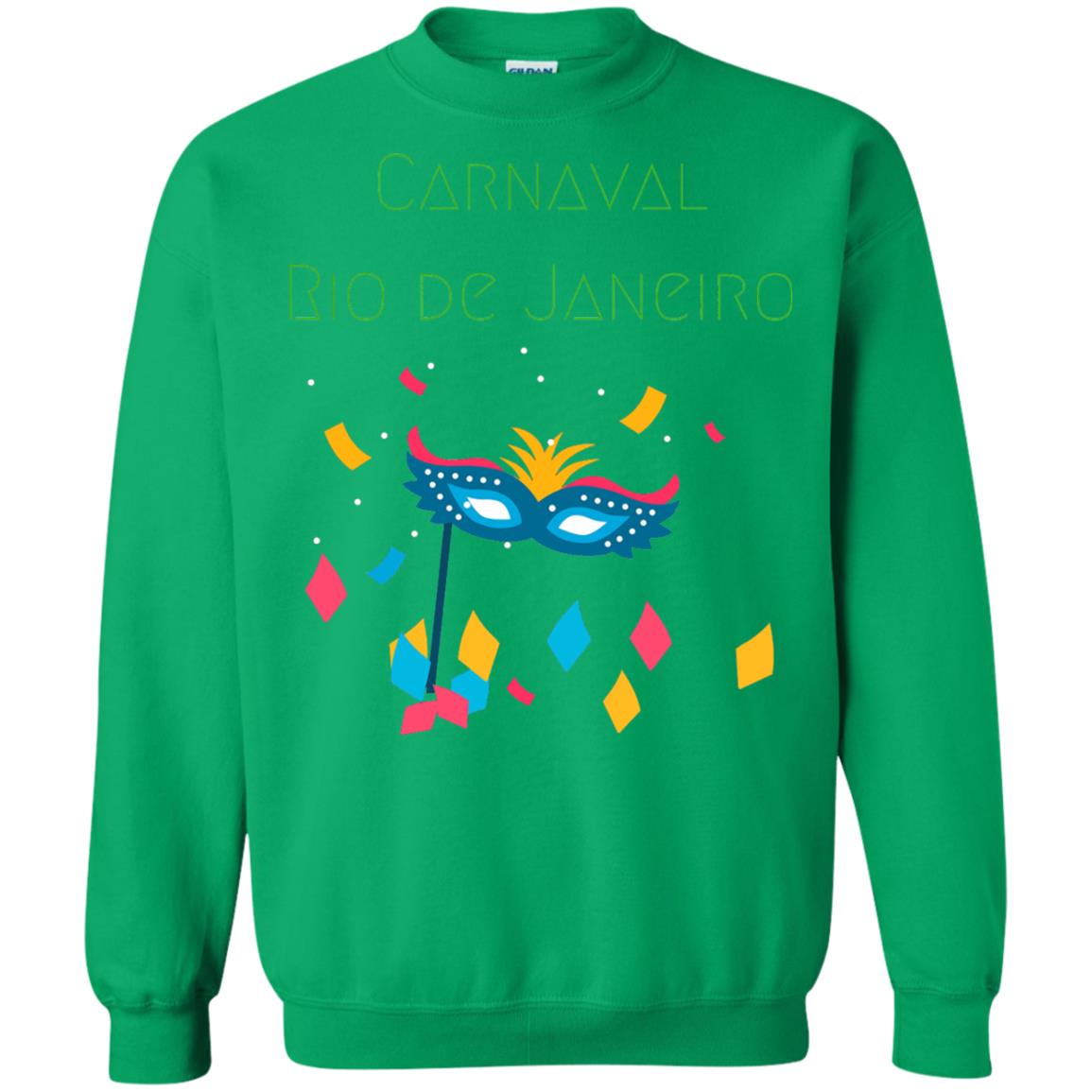 Mardi Gras T-shirt Rio Carnival Carnaval Rio De Janeiro Brazil Irish Green