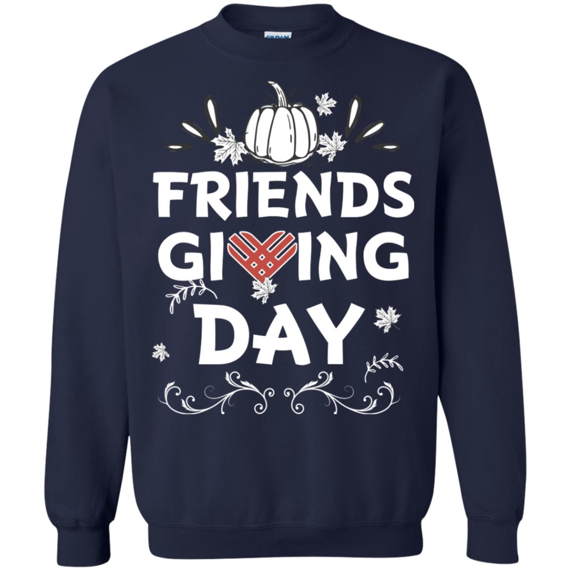 Friend Giving Day Shirt Navy