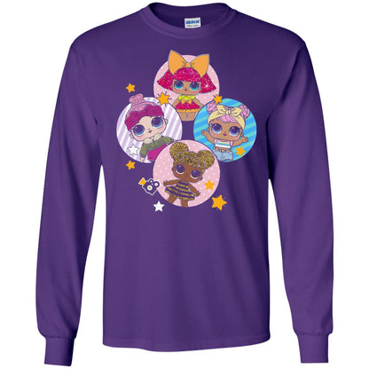 Dolls Lol Birthday #squadgoals Doll Lover T-shirt Purple