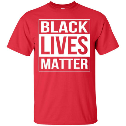 Political T-shirt Black Lives Matter T-shirt Red