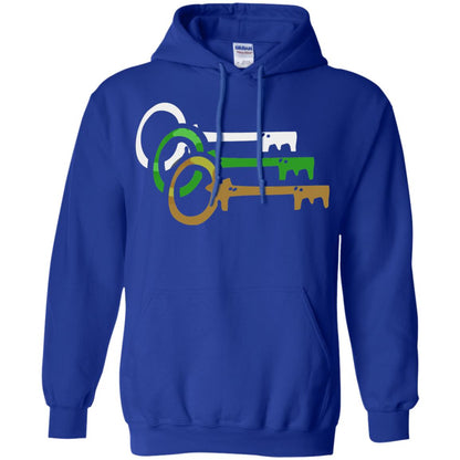 Player One Ready Keys Gamer T-shirt Royal