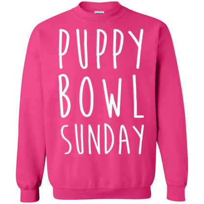 Football Dog Lover T-shirt Puppy Bowl Sunday T-shirt Heliconia