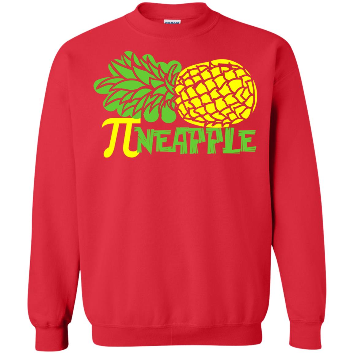 Cool Pineapple Gift Shirt For Pi Day Red