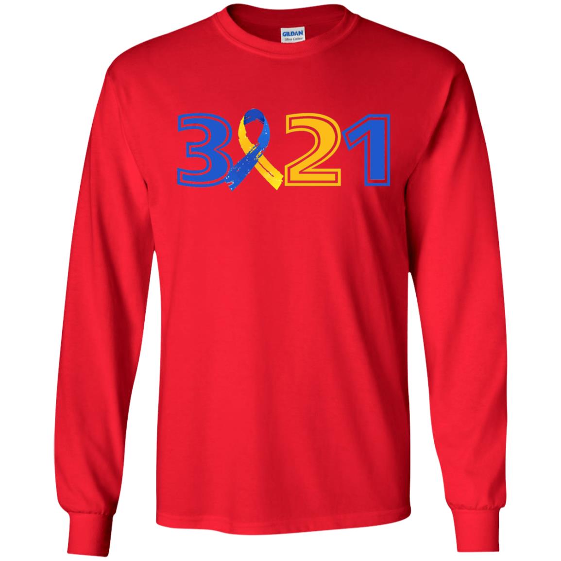 Awareness March 21 World Down Syndrome Day T-shirt Red