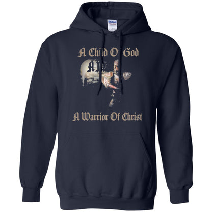 Crusader Knights Templar T-shirt A Child Of God Navy