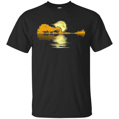 Guitar Lake Shadow T-shirt Black