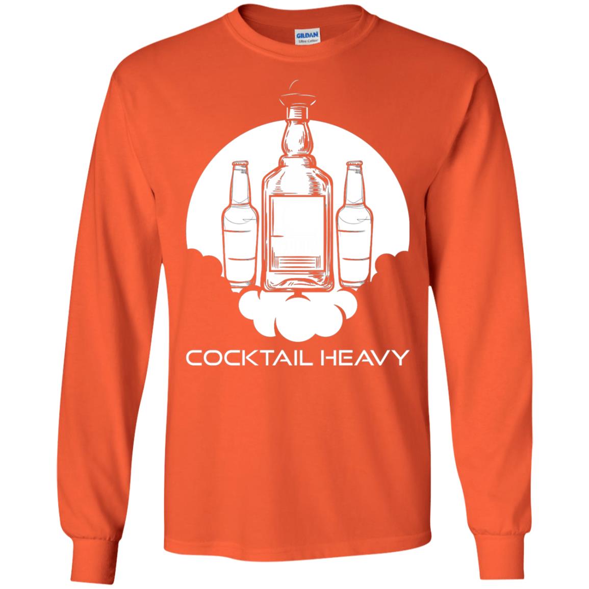 Cocktail Heavy T-shirt Orange