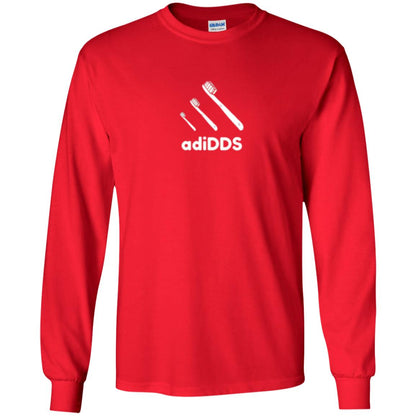 Dentist T-shirt Tooth Brush Adidds T-shirt Red