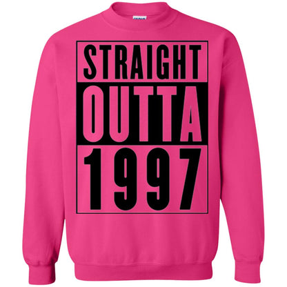 Straight Outta 1997 Cool 21st Birthday T-shirt Heliconia