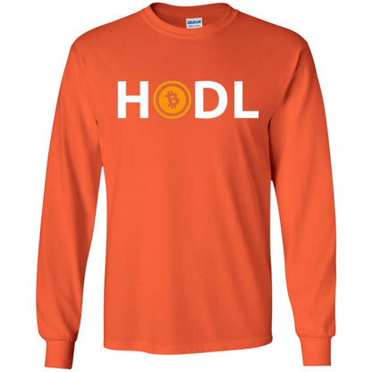 Bitcoin Cash T-shirt Hodl Orange