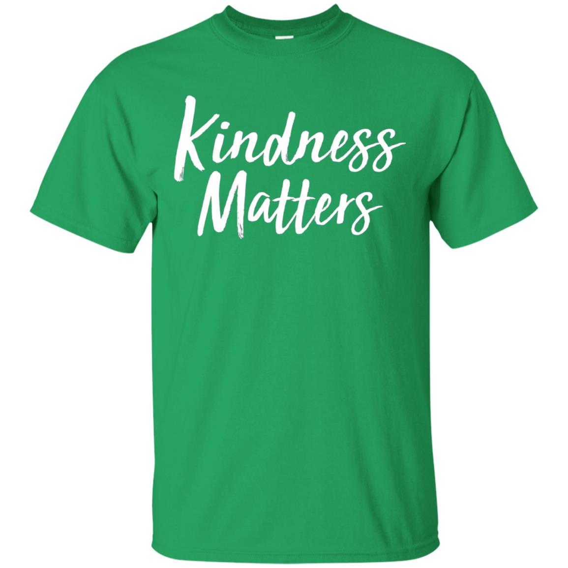 Kindness Matters T-shirt Irish Green