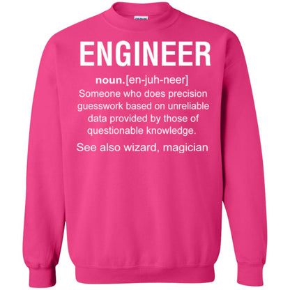 Engineer Someone Who Does Precision Guesswork Based On Unreliable Data Provided By Those Of Questionable Knowledge Heliconia