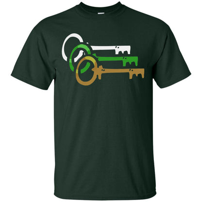 Player One Ready Keys Gamer T-shirt Forest