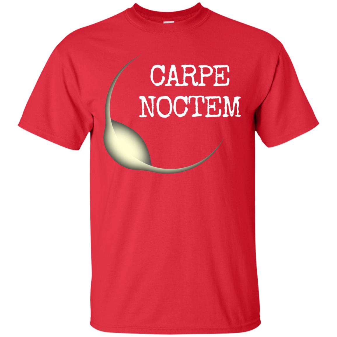 Carpe Noctem Lunar Eclipse T Shirt Red