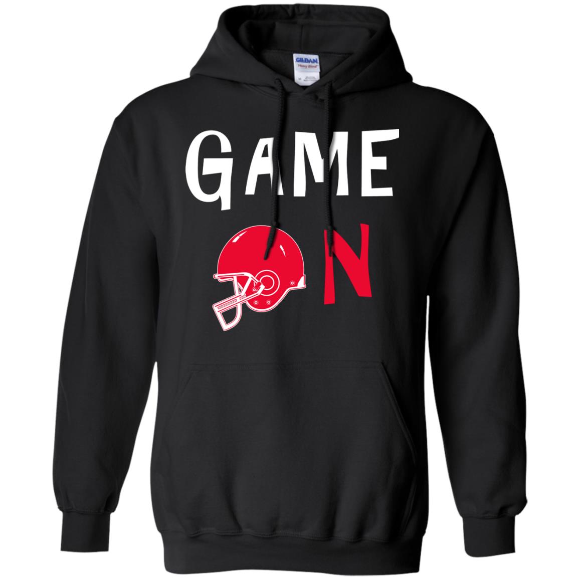 Football Lover T-shirt Game On Black