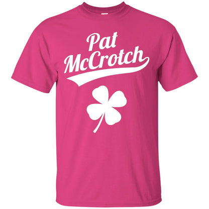 Funny Pat Mccrotch St. Patricks Shamrock T-shirt Heliconia