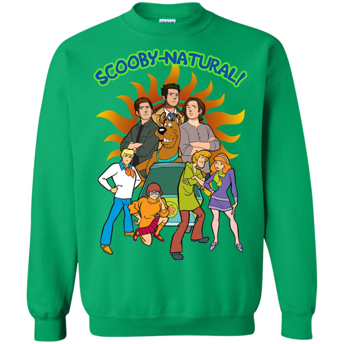 Scooby Natural Mystery Team Cartoon Shirt Irish Green
