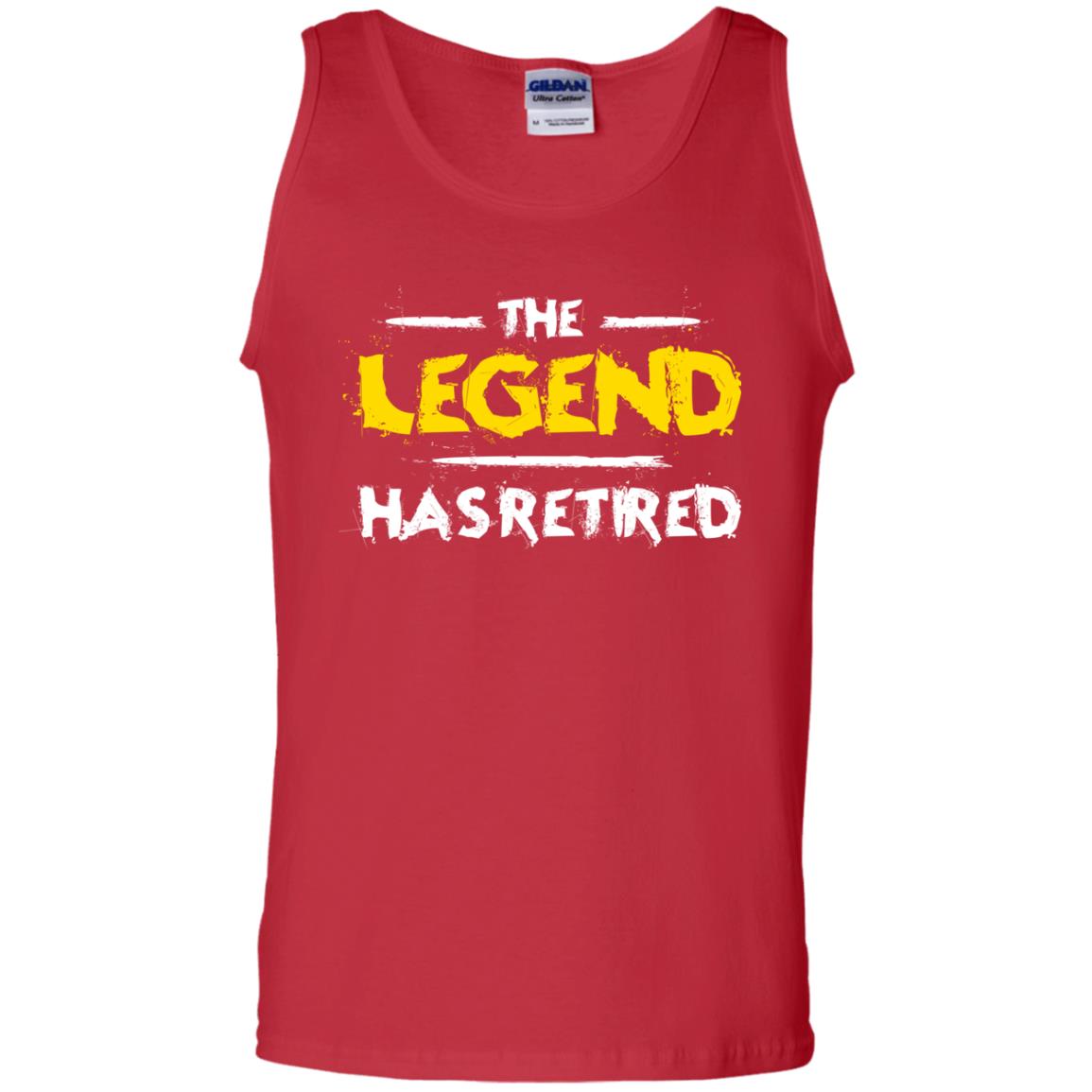 Retirement T-shirt The Legend Has Retired Red