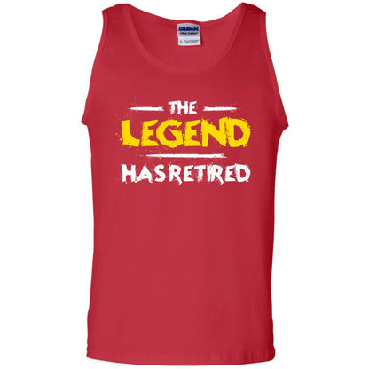 Retirement T-shirt The Legend Has Retired Red